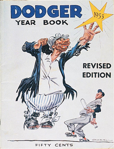 1955 Dodgers Yearbook