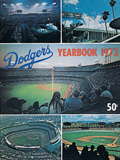 1972 Dodgers Yearbook