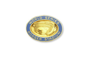 1963 World Series Dodgers - press pin
